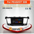 Hifimax car multimedia for peugeot 508 android 5.1 car dvd player for peugeot 508 radio navigation systems